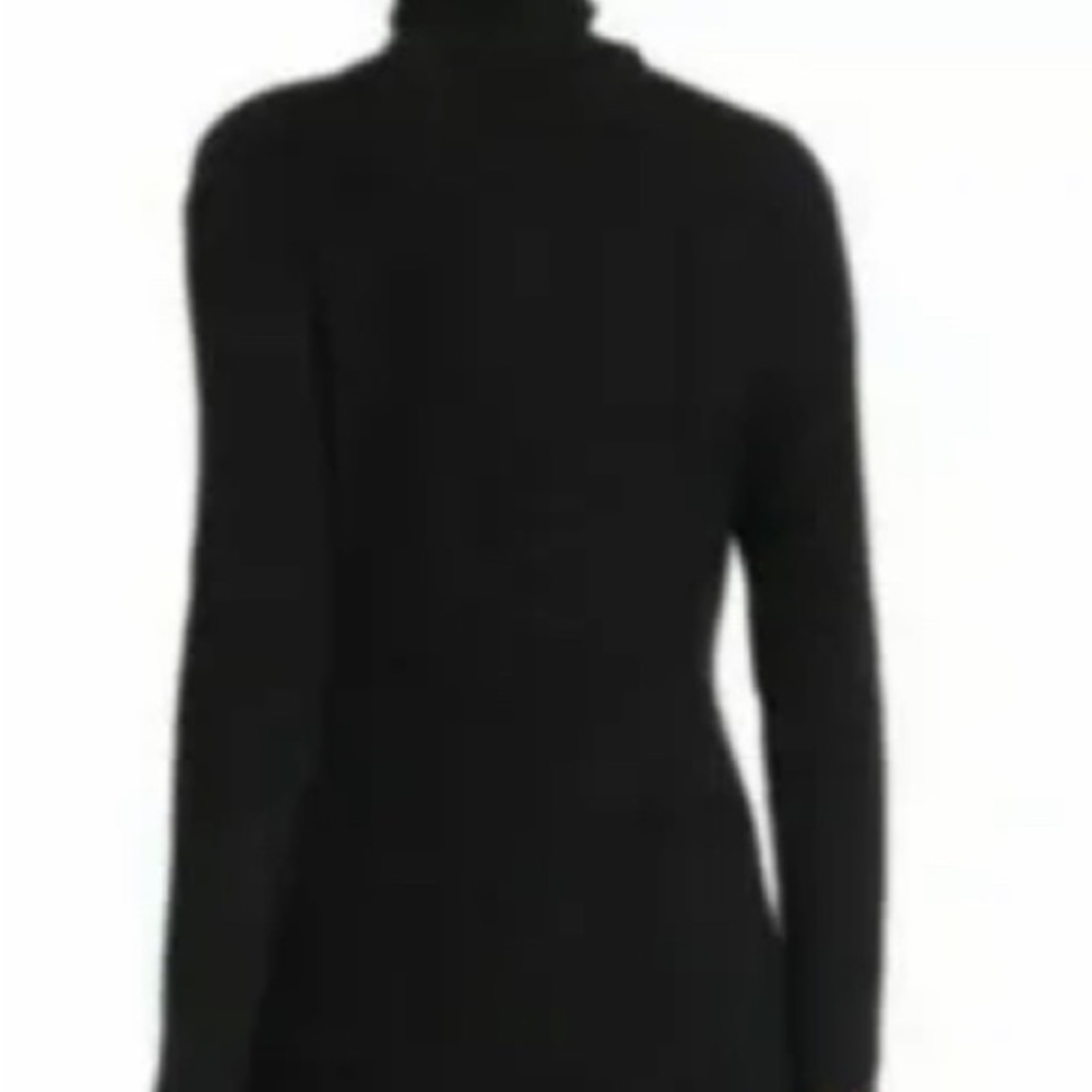 Abound Womens Ribbed Mock Neck Midi Sweater Dress Color black size S and XL